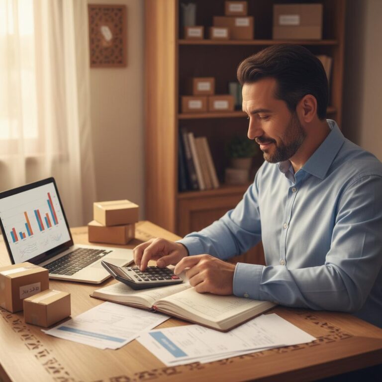 زكاه التجاره: طريقة حساب زكاة عروض التجارة خطوة بخطوة 😄